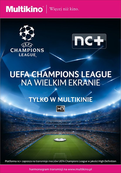 Elbląg, Liga Mistrzów UEFA w Multikinie: oni wygrali bilety