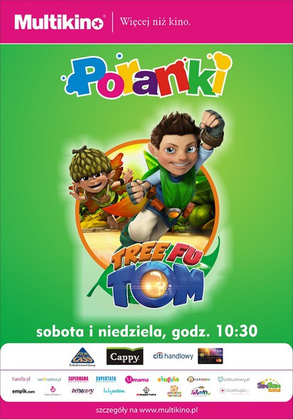 Elbląg, Majowe Poranki o 10.30 w Multikinie z odważnym „Tree Fu Tomem”