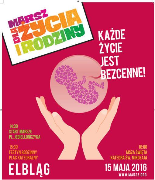 Elbląg, Marsz dla życia i rodziny Elbląg, Marsz dla życia i rodziny