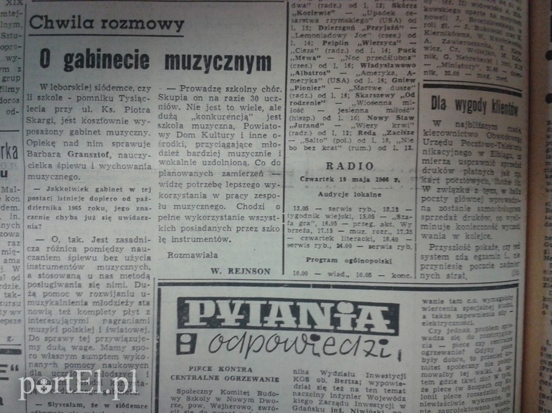 Elbląg, Dla wygody klientów poczty