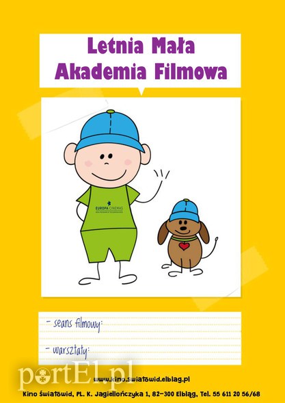 Elbląg, A w wakacje - Letnia Mała Akademia Filmowa