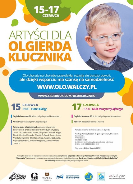 Elbląg, Artyści dla Olgierda Klucznika Elbląg, Artyści dla Olgierda Klucznika