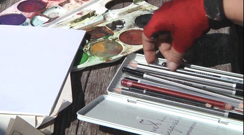 Elbląg, Kartka, ołówek i…. rower!