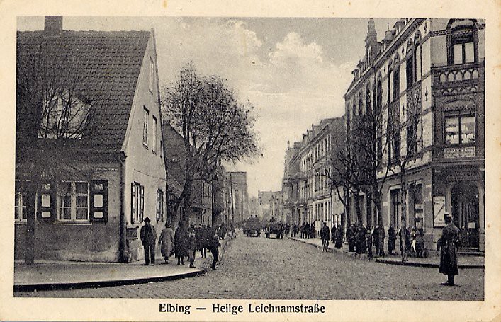 Elbląg, Dawno temu w Elblągu... z ogrodów wycięto wszystkie róże