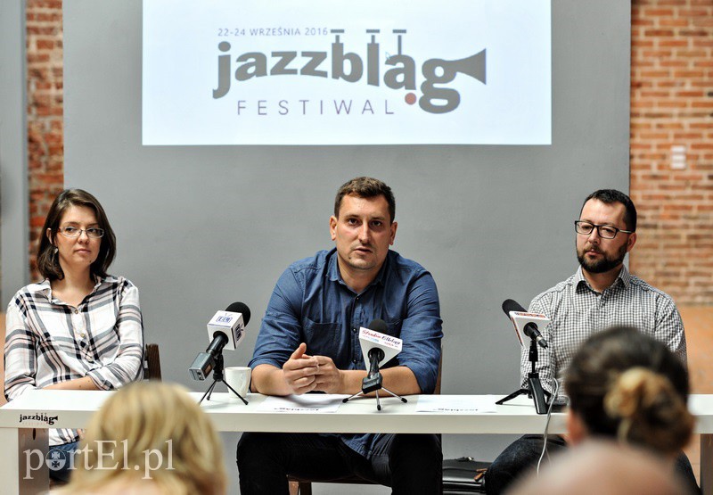 Elbląg, Joanna Mierzejewska, Jerzy Małek i Wojtek Minkiewicz opowiadali o programie tegorocznego Jazzbląga Elbląg, Joanna Mierzejewska, Jerzy Małek i Wojtek Minkiewicz opowiadali o programie tegorocznego Jazzbląga
