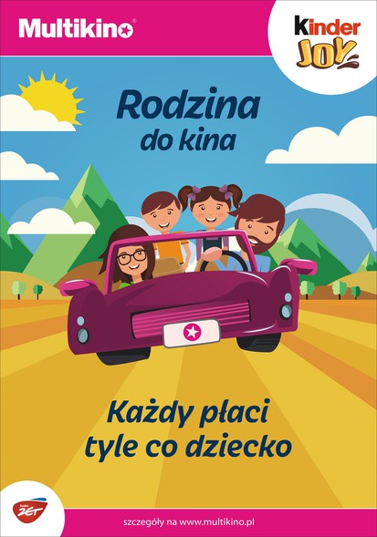 Podczas wakacji w Multikinie każdy płaci tyle, co dziecko Podczas wakacji w Multikinie każdy płaci tyle, co dziecko