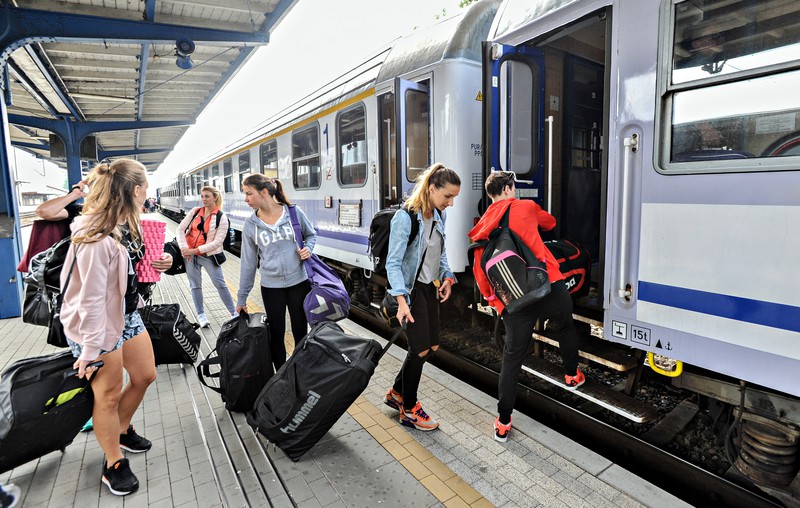 Elbląg, Start wyruszył na obóz