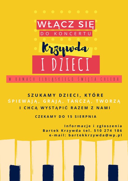 Elbląg, Włącz się do koncertu "Krzywda i dzieci"