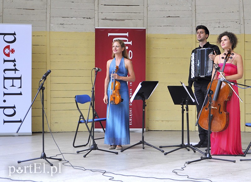 Elbląg, Od lewej" Maristella Patuzzi, Momir Novakovich oraz Barbara Misiewicz (