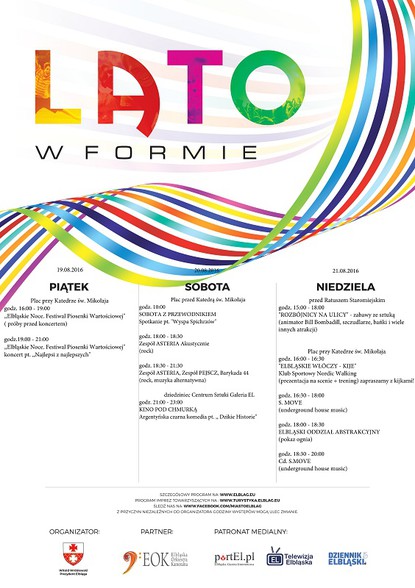 Elbląg, Będzie się działo, czyli kolejny weekend z Latem w formie Elbląg, Będzie się działo, czyli kolejny weekend z Latem w formie