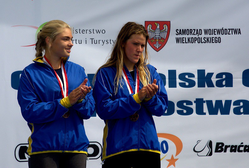 Elbląg, Kajakarze ZKS "Olimpia" z medalami Mistrzostw Polski Juniorów