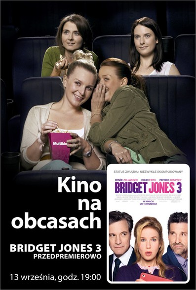 Elbląg, Miss Jones powraca! – „Bridget Jones 3” w Kinie na Obcasach