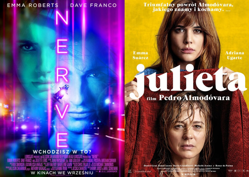 Elbląg, „Nerve” i „Julieta” w kinach sieci Multikino Elbląg, „Nerve” i „Julieta” w kinach sieci Multikino