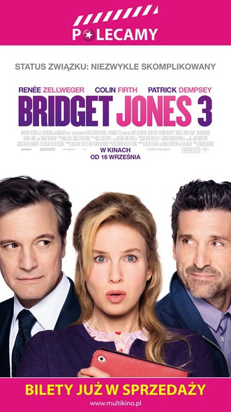 Elbląg, Ruszyła przedsprzedaż biletów na „Bridget Jones 3” Elbląg, Ruszyła przedsprzedaż biletów na „Bridget Jones 3”