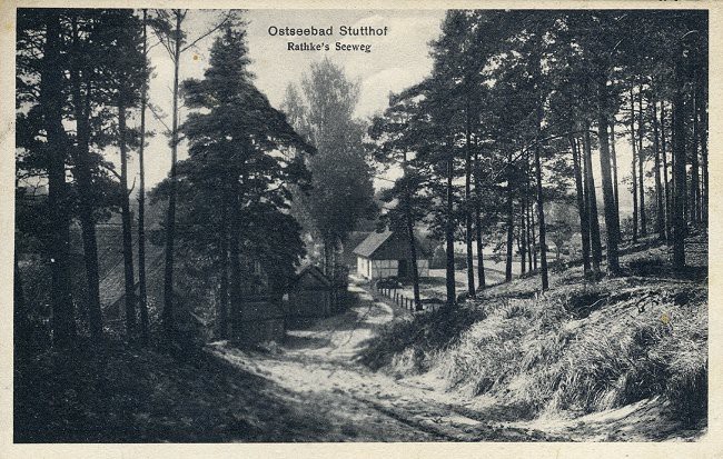 Elbląg, Przedwojenny Stutthof na widokówce