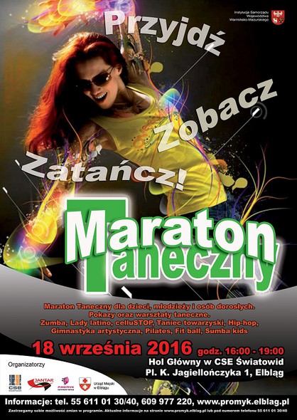 Elbląg, Sprawdź się na Maratonie Tanecznym