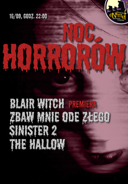 Elbląg, ENEMEF: Noc Horrorów - ona wygrała bilety