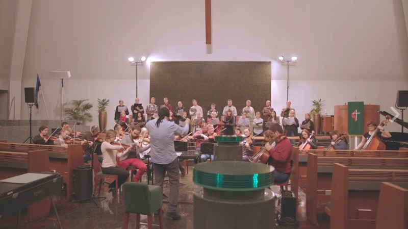 Elbląg, EOK na festiwalu w Estonii, transmisja z koncertu na żywo