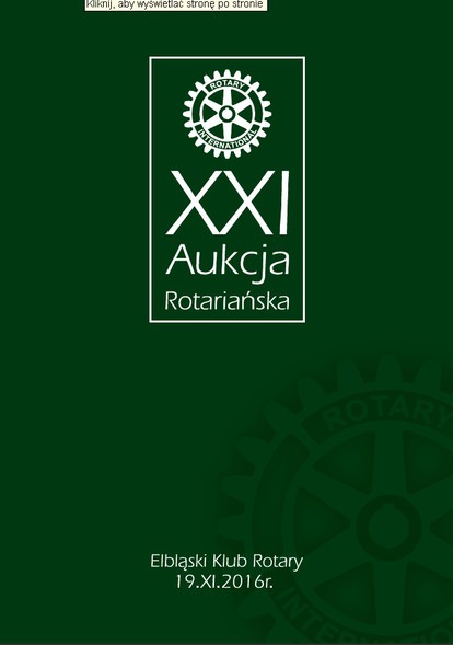 Elbląg, XXI Aukcja Rotariańska