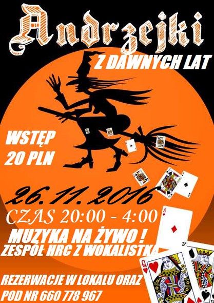 Elbląg, Koncertowe Andrzejki w Pubie Sąsiedzi