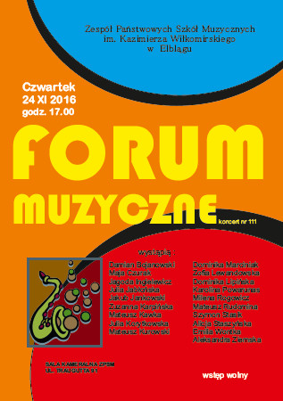 Elbląg, Koncert od A do Z Elbląg, Koncert od A do Z