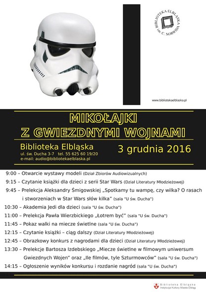 Elbląg, Mikołajki z Gwiezdnymi Wojnami