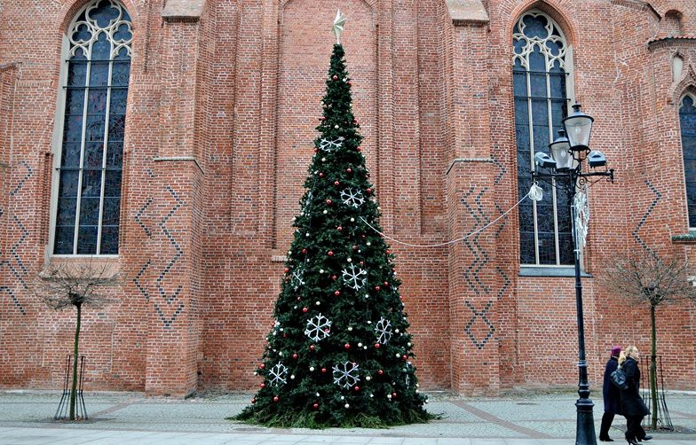 Elbląg, Rozświetlenie choinki i spotkanie z Mikołajem
