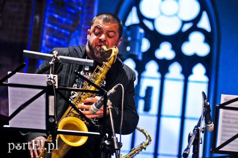 Elbląg, Darek Herbasz podczas Jazzbląga