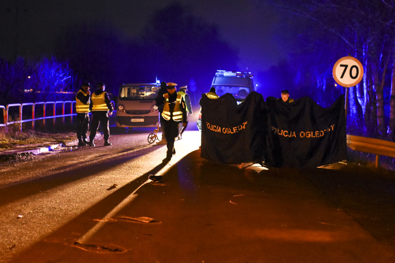 Elbląg, Piesza zginęła na pasach