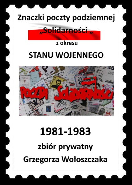 Elbląg, Znaczki podziemnej Solidarności