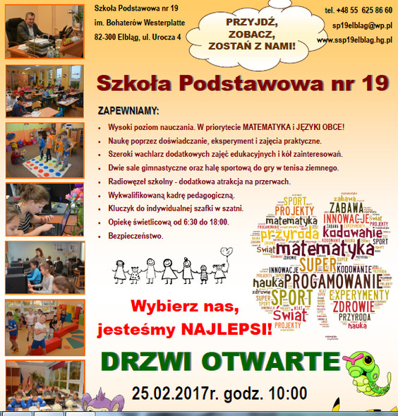 Elbląg, Dni otwarte w „dziewiętnastce”