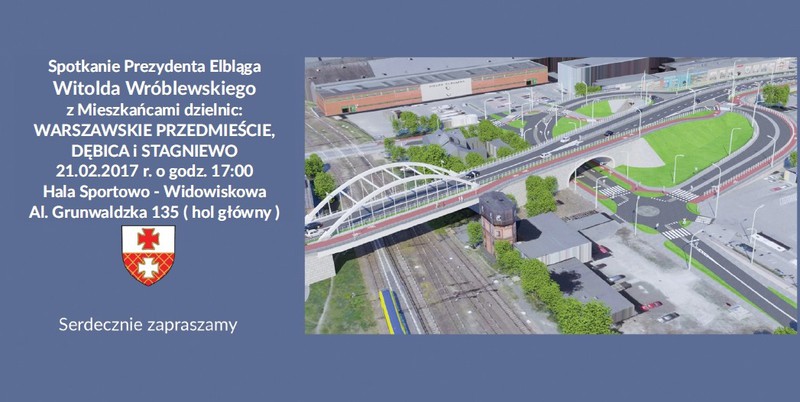 Elbląg, Spotkanie prezydenta z mieszkańcami