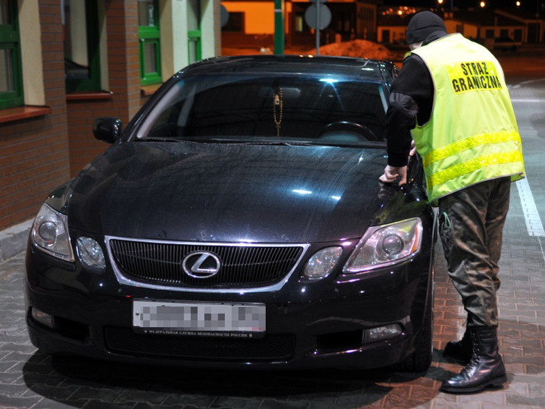 Elbląg, Auta warte 285 tys. zł odzyskane przez Straż Graniczną