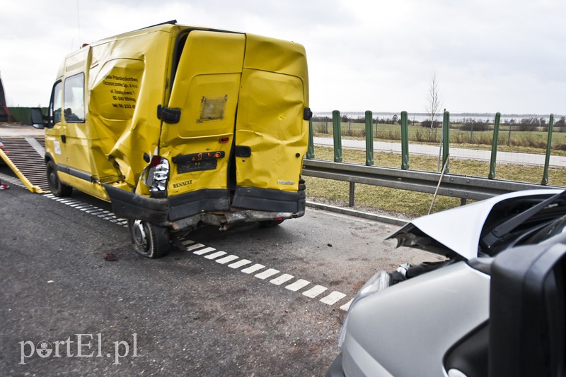 Elbląg, Ford uderzył w renault