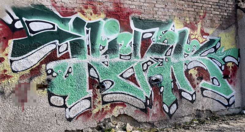 Elbląg, Oto ostatnie "dzieło" grafficiarza,