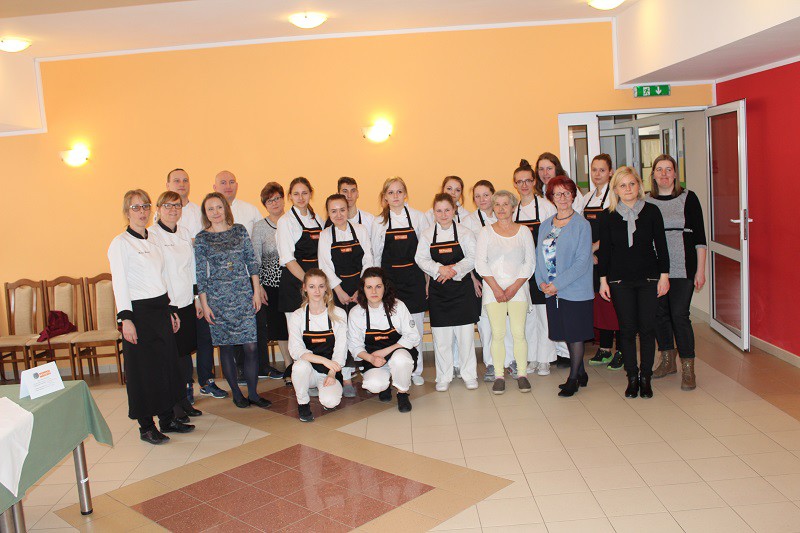Elbląg, Konkurs kulinarny w Zespole Szkół Gospodarczych