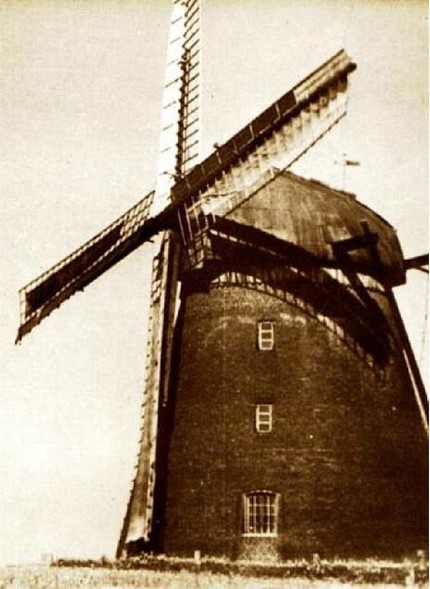 Elbląg, Tak wyglądał wiatrak w Łęczu