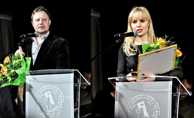 Elbląg, Anna Suchowiecka i Artur Hauke - nagrodzeni za najlepsze teatralne role
