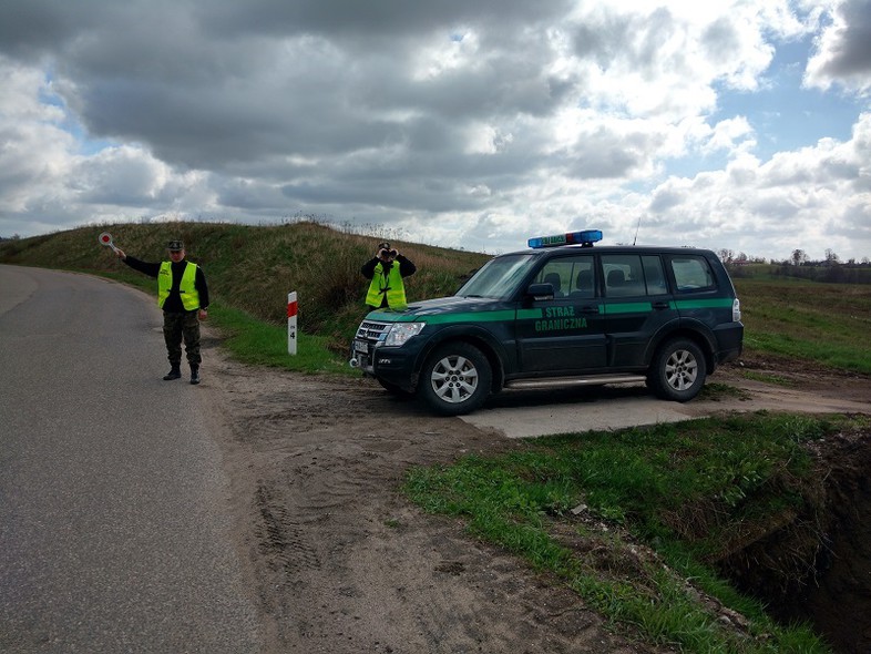 Elbląg, Straż graniczna zatrzymała dwóch pijanych kierowców
