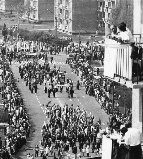 Elbląg, Pochody i parady na ulicach Elbinga i Elbląga