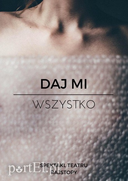 Elbląg, "Daj mi wszystko" na Scenie na Piętrze