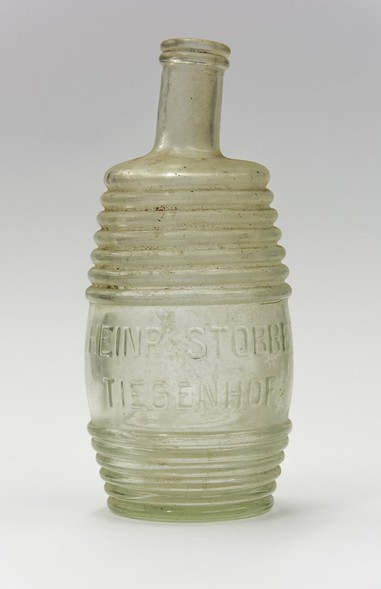 Elbląg, Beczułkowata butelka została znaleziona podczas badań wykopaliskowych na ul. Garbary