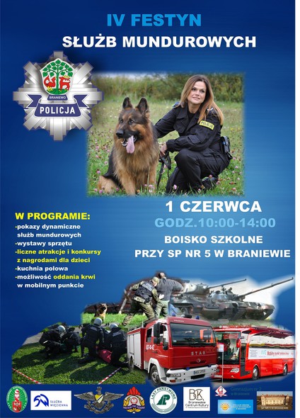 Elbląg, Festyn służb mundurowych w Braniewie