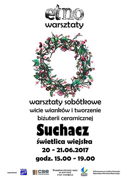 Elbląg, Warsztaty inspirowane tradycją Nocy Świętojańskiej w Suchaczu