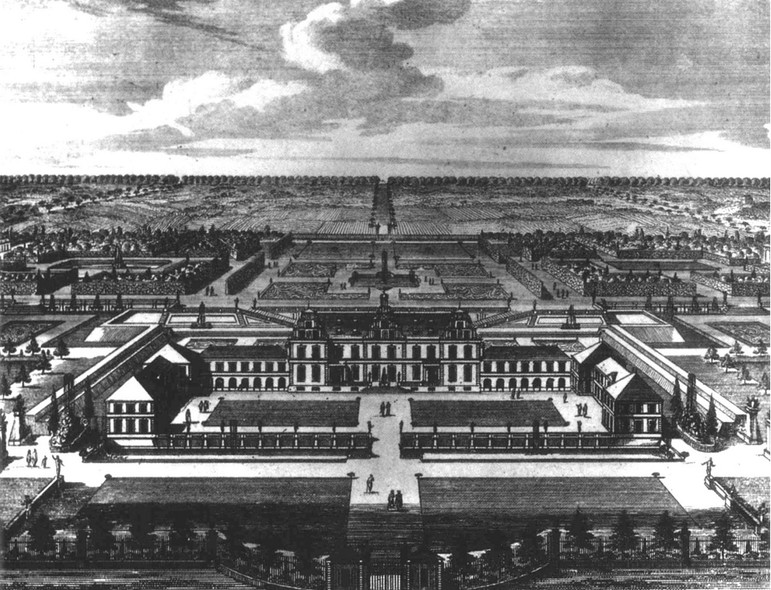 Elbląg, Widok na pałac w Słobitach przed wojną