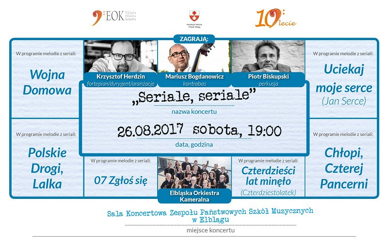 Elbląg, Muzyczne lato z EOK w swingujących rytmach