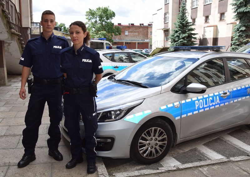 Elbląg, Post. Karolina Tkaczuk i post. Patryk Białkowski