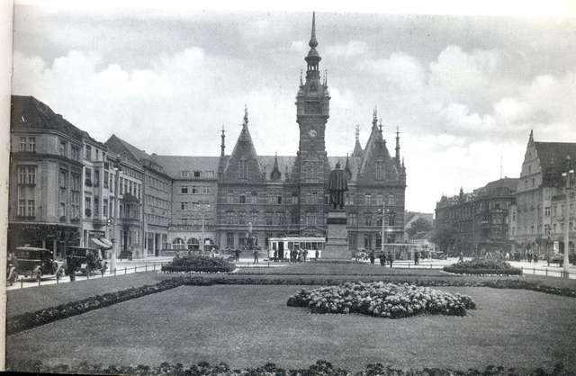 Elbląg, Plac Fryderyka Wilhelma, czyli dzisiejszy Plac Słowiański Elbląg, Plac Fryderyka Wilhelma, czyli dzisiejszy Plac Słowiański