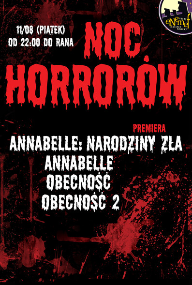 Noc Horrorów w Multikinie Noc Horrorów w Multikinie