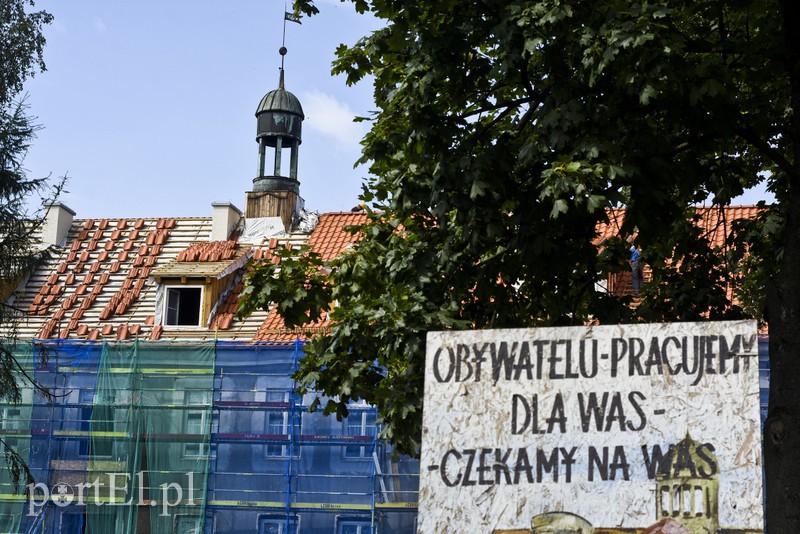 Elbląg, - Prace idą szybko, a nawet jeszcze szybciej - cieszy sie dyrektor MAH Marcia Kasprzycka